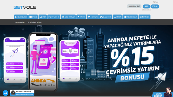 Betvole giriş adresi